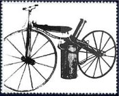 Roper's stoomfiets (geen zegel)