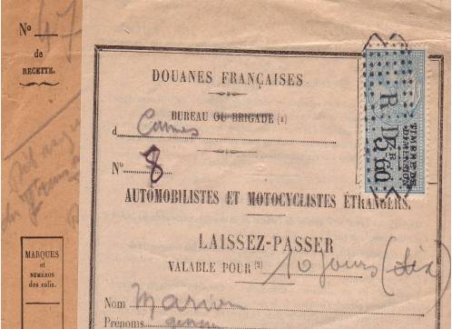 Voorbeeld van een Frans invoerdocument