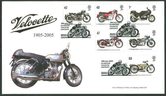 FDC van de Velocette club