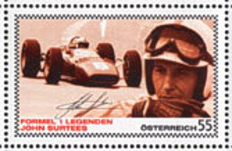 De zegel met John Surtees