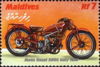 Een van de eerste Moto Guzzi's