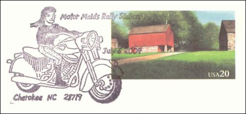 Stempel tgv. Motor Maids 2004