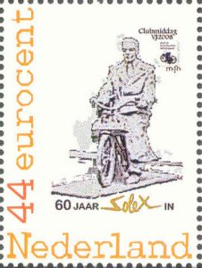 MFN persoonlijke zegel Voorjaar 2008 met Solex