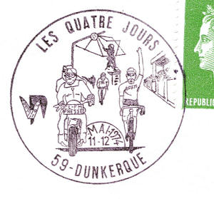 Stempel tgv. 4-daagse Duinkerken