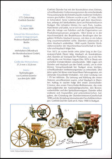 Achterkant ETB Duitsland met Daimler's Stahlrad
