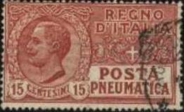Italian stamp for pneumatic post