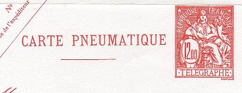 French Carte Pneumatic Chaplain - 12 Fr