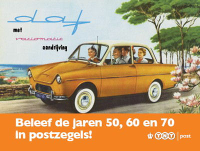 Promo mapje voor de "Jaren 50/60/70" serie