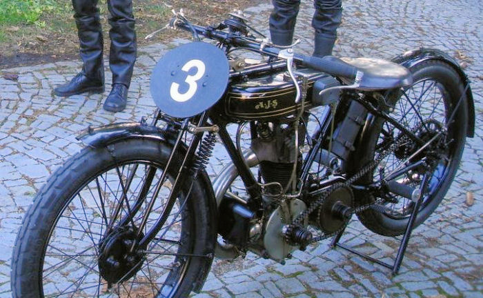 AJS 350 bouwjaar 1922-1924