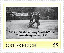 Personalized Stamp Austria - G. Tuzar
