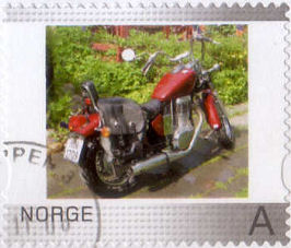 Personalized Stamp Norway - Suzuki Savage