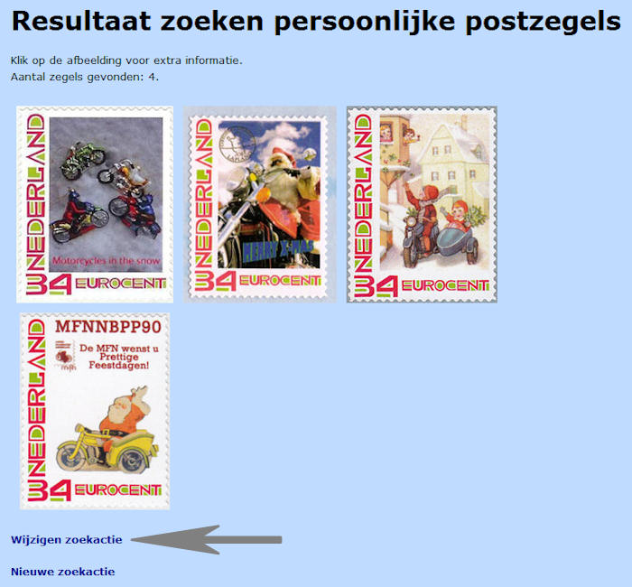 Resultaat 4 zegels